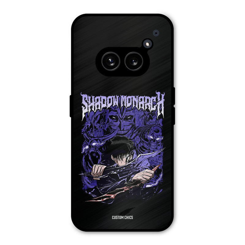 Shadow Monarch Nothing Phone 2a Mobile Back Cover - Anime PrintShield Case
