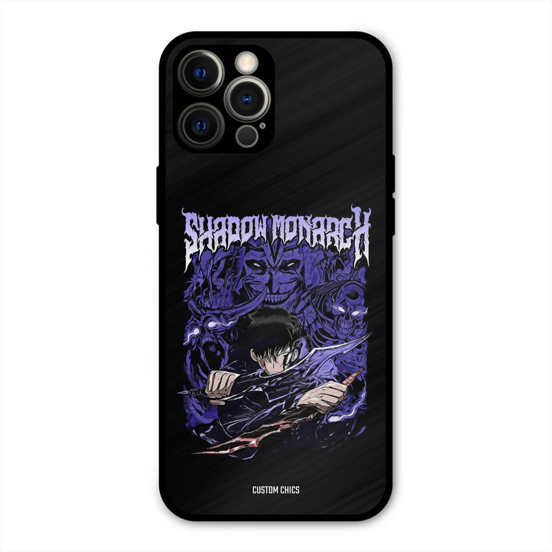 Shadow Monarch iPhone 12 Pro Max Mobile Back Cover - Anime PrintShield Case