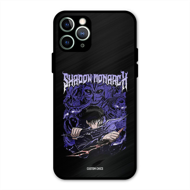 Shadow Monarch iPhone 11 Pro Max Mobile Back Cover - Anime PrintShield Case