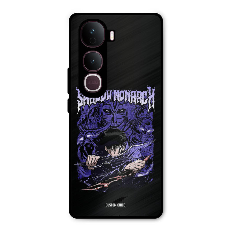 Shadow Monarch Vivo Y400 Pro Mobile Back Cover - Anime PrintShield Case