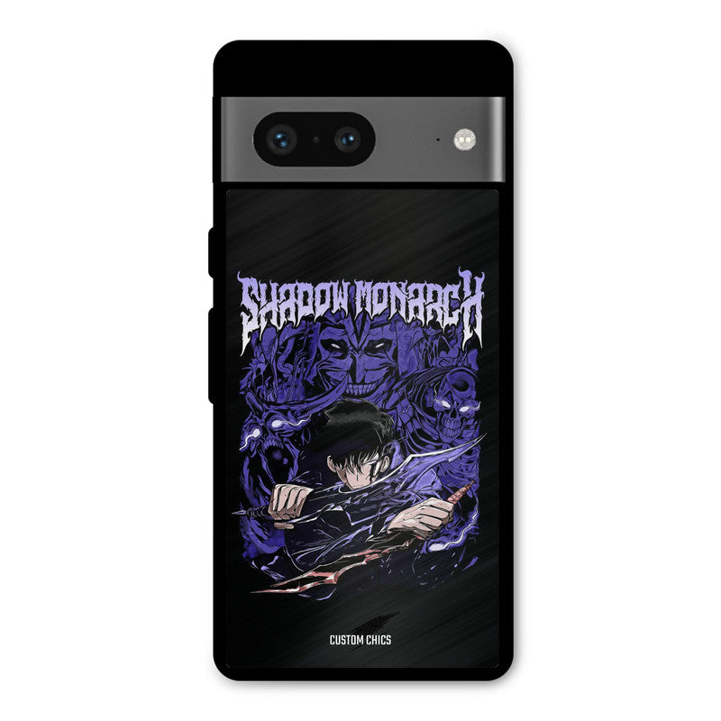 Shadow Monarch Google Pixel 7 Mobile Back Cover - Anime PrintShield Case