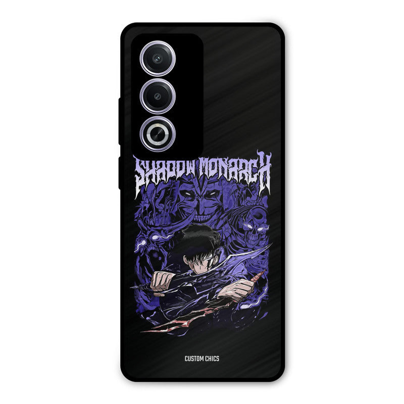 Shadow Monarch Oppo K12x Mobile Back Cover - Anime PrintShield Case