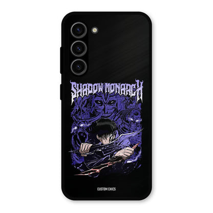 Shadow Monarch Samsung Galaxy S23 Mobile Back Cover - Anime PrintShield Case
