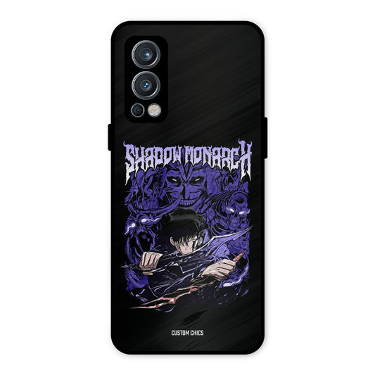 Shadow Monarch OnePlus Nord 2 5G Mobile Back Cover - Anime PrintShield Case