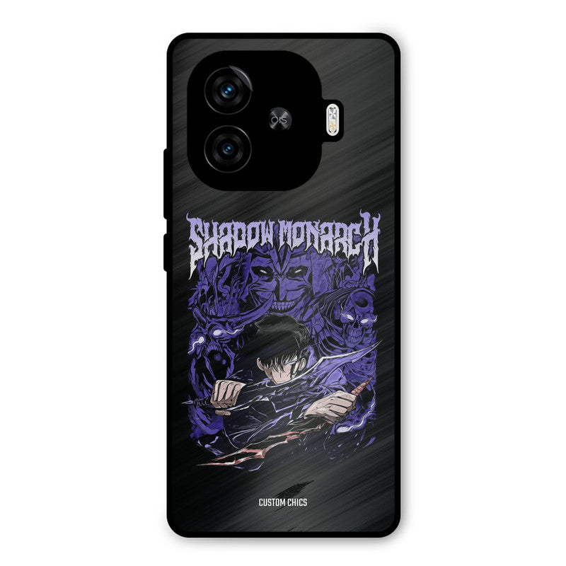 Shadow Monarch iQoo Z9 Turbo Mobile Back Cover - Anime PrintShield Case