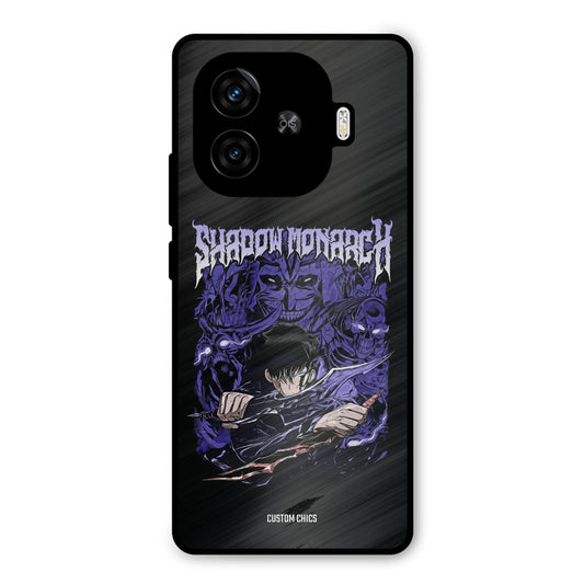 Shadow Monarch iQoo Z9 Turbo Mobile Back Cover - Anime PrintShield Case
