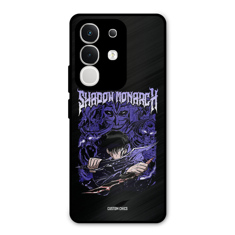 Shadow Monarch Vivo T4x Mobile Back Cover - Anime PrintShield Case