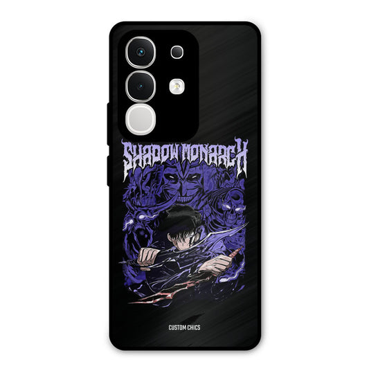 Shadow Monarch Vivo T4x Mobile Back Cover - Anime PrintShield Case