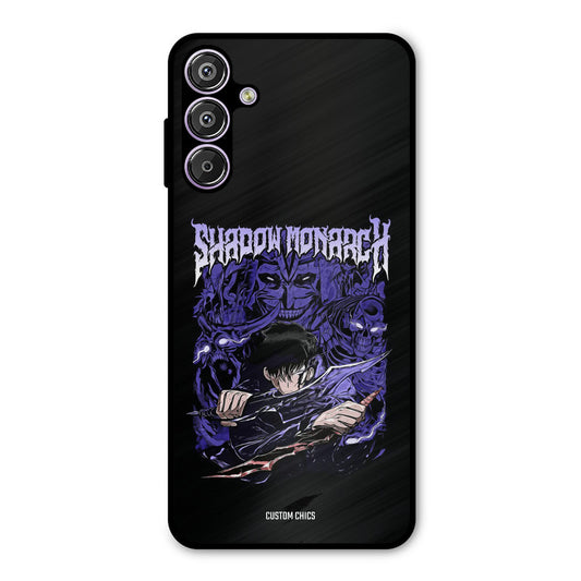Shadow Monarch Samsung Galaxy M15 Mobile Back Cover - Anime PrintShield Case