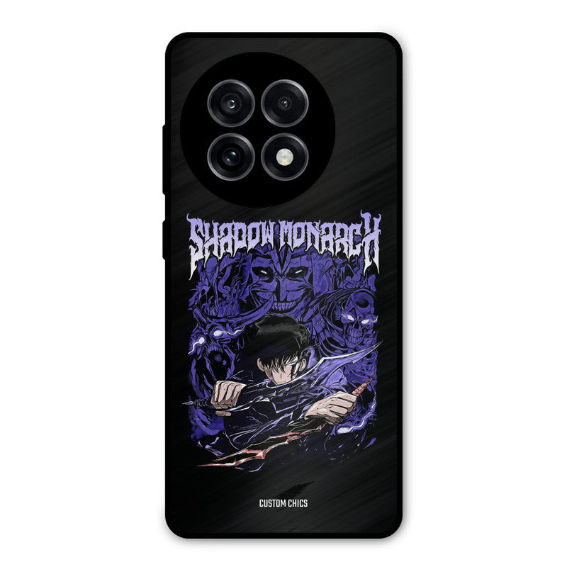 Shadow Monarch OnePlus 13R Mobile Back Cover - Anime PrintShield Case