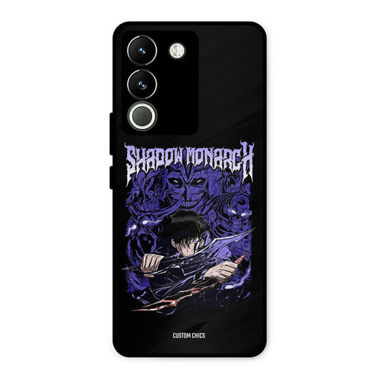 Shadow Monarch Vivo Y200 Mobile Back Cover - Anime PrintShield Case