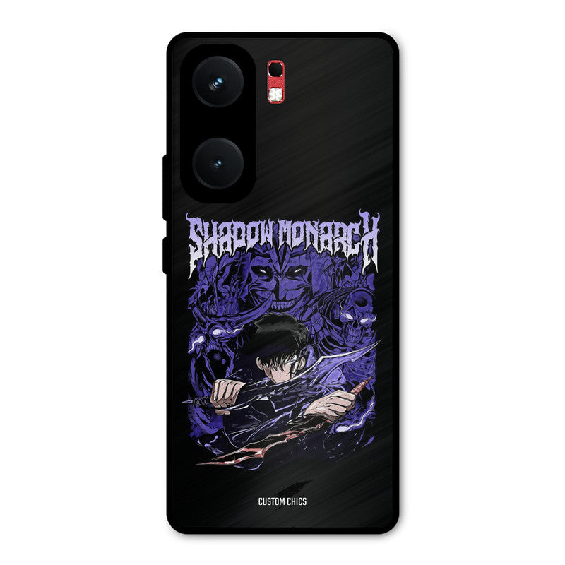 Shadow Monarch iQOO Neo 9 Pro Mobile Back Cover - Anime PrintShield Case