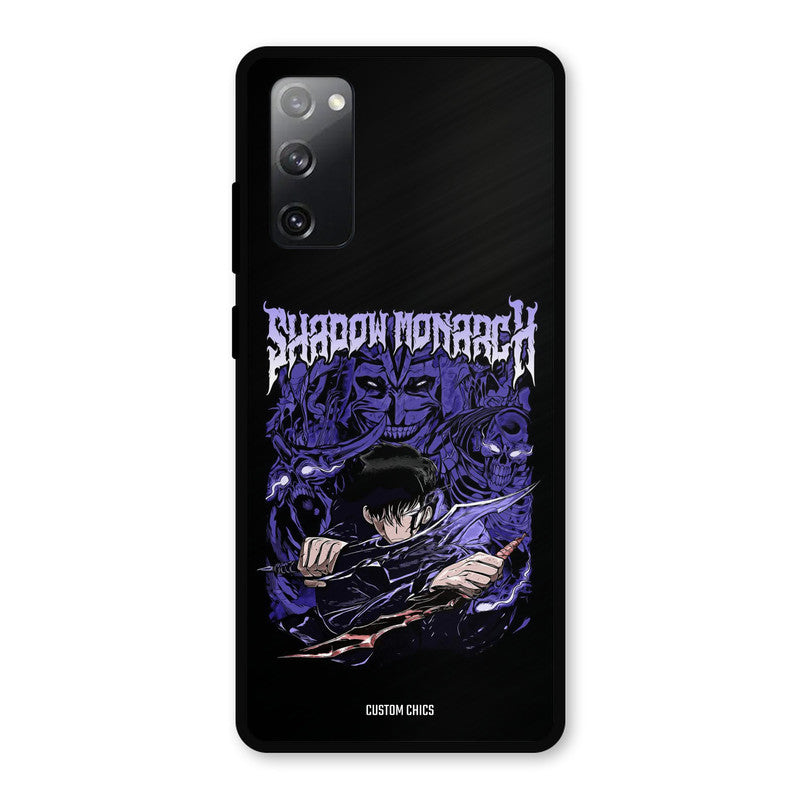 Shadow Monarch Samsung Galaxy S20 FE 5G Mobile Back Cover - Anime PrintShield Case