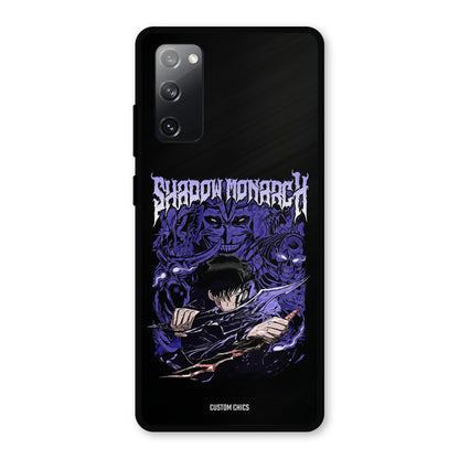 Shadow Monarch Samsung Galaxy S20 FE 5G Mobile Back Cover - Anime PrintShield Case