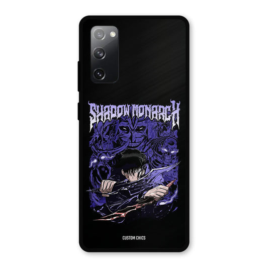 Shadow Monarch Samsung Galaxy S20 FE 5G Mobile Back Cover - Anime PrintShield Case