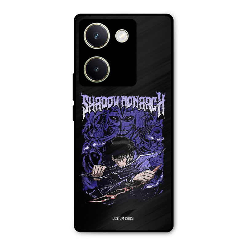 Shadow Monarch Vivo Y200 Pro Mobile Back Cover - Anime PrintShield Case