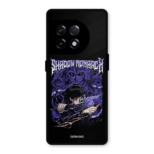 Shadow Monarch OnePlus 11R Mobile Back Cover - Anime PrintShield Case