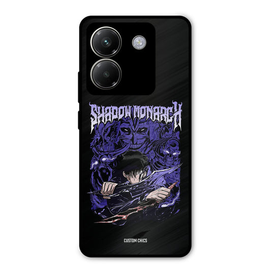 Shadow Monarch Poco M7 Pro Mobile Back Cover - Anime PrintShield Case