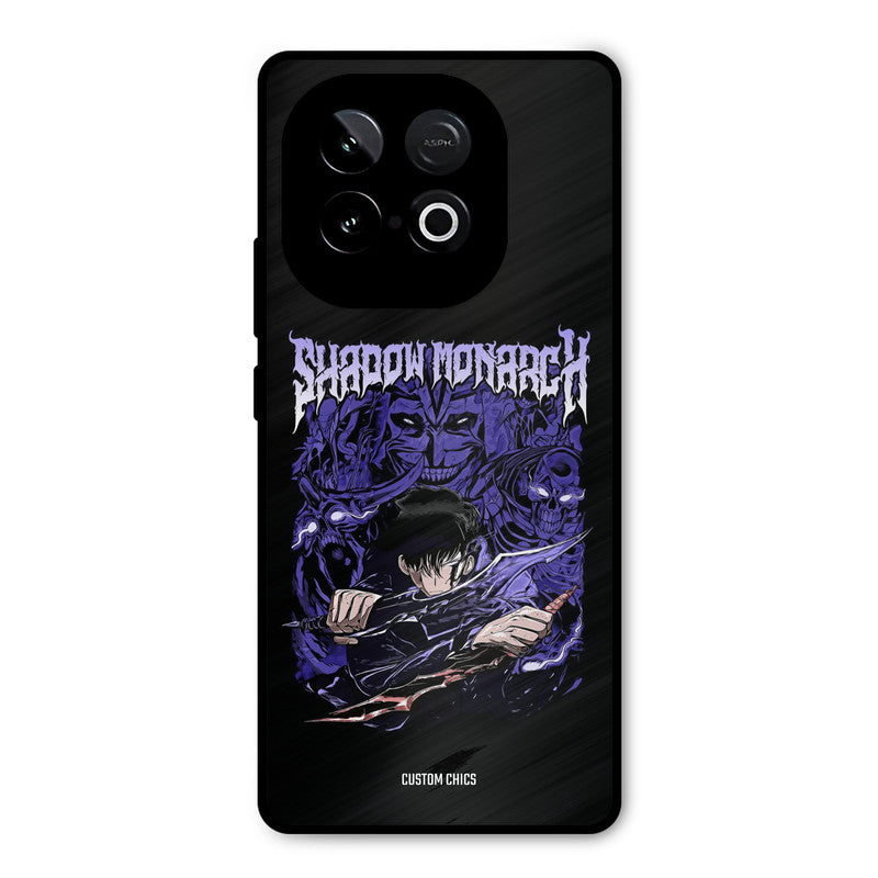 Shadow Monarch iQOO Neo 10 Mobile Back Cover - Anime PrintShield Case
