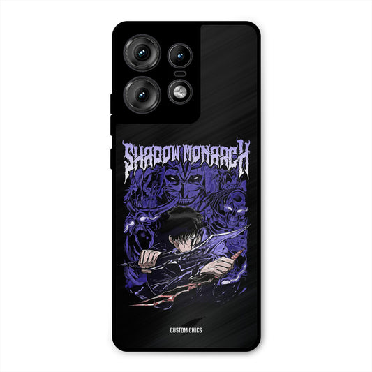 Shadow Monarch Motorola Edge 50 Pro Mobile Back Cover - Anime PrintShield Case