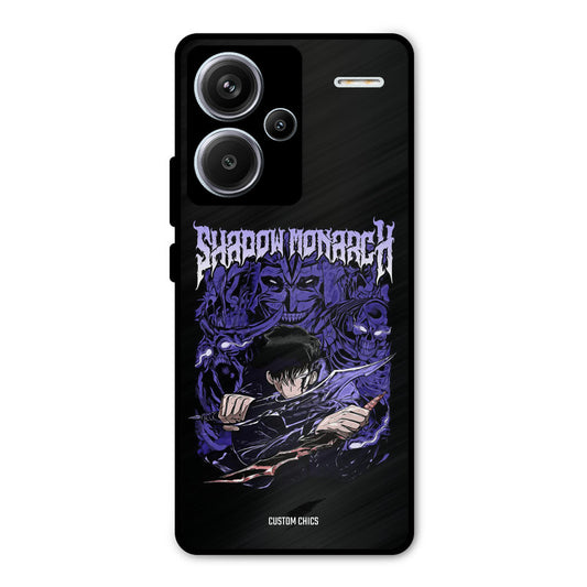 Shadow Monarch Redmi Note 13 Pro Plus Mobile Back Cover - Anime PrintShield Case