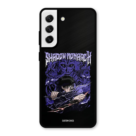 Shadow Monarch Samsung Galaxy S21 FE 5G (2023) Mobile Back Cover - Anime PrintShield Case