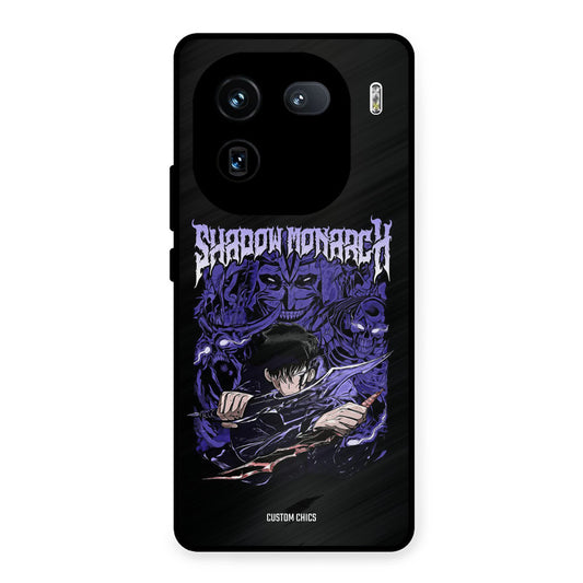 Shadow Monarch iQOO 12 Mobile Back Cover - Anime PrintShield Case