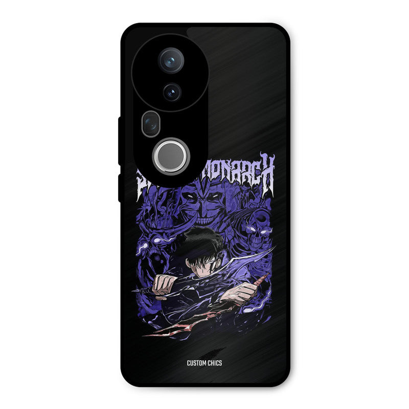 Shadow Monarch Vivo T4 Ultra Mobile Back Cover - Anime PrintShield Case