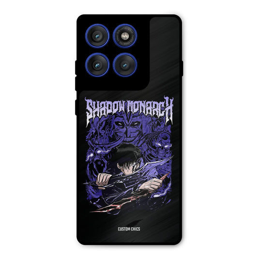 Shadow Monarch Motorola Edge 60 Pro Mobile Back Cover - Anime PrintShield Case
