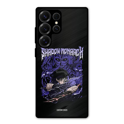 Shadow Monarch Samsung Galaxy S25 Ultra Mobile Back Cover - Anime PrintShield Case