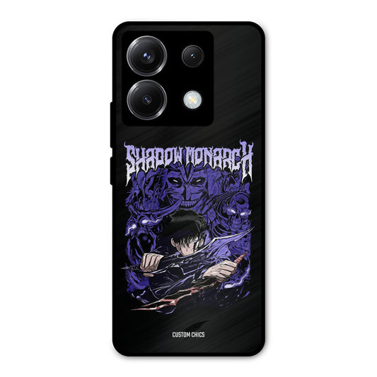 Shadow Monarch Poco X6 Mobile Back Cover - Anime PrintShield Case