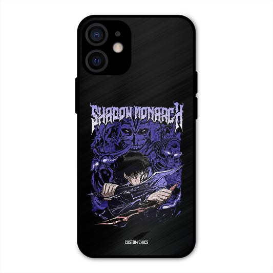 Shadow Monarch iPhone 12 Mini Mobile Back Cover - Anime PrintShield Case
