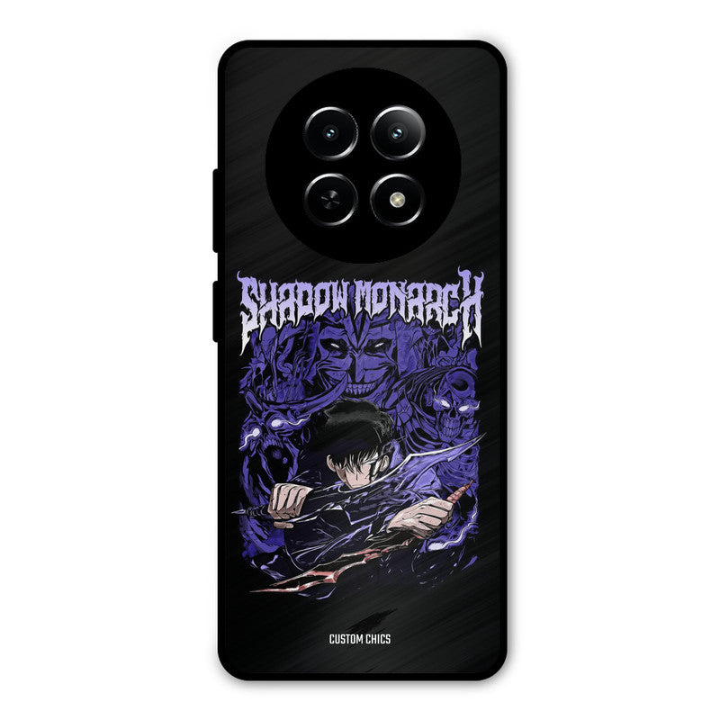Shadow Monarch Realme Narzo N65 Mobile Back Cover - Anime PrintShield Case