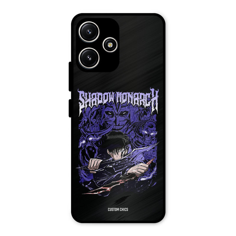 Shadow Monarch Redmi 12 5G Mobile Back Cover - Anime PrintShield Case