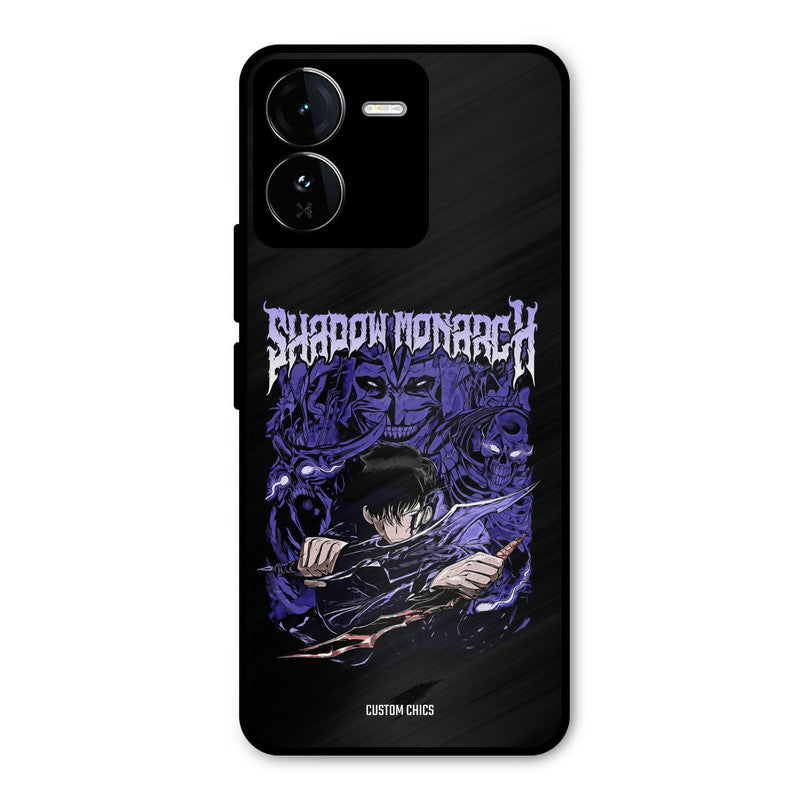 Shadow Monarch iQOO Z9 Mobile Back Cover - Anime PrintShield Case