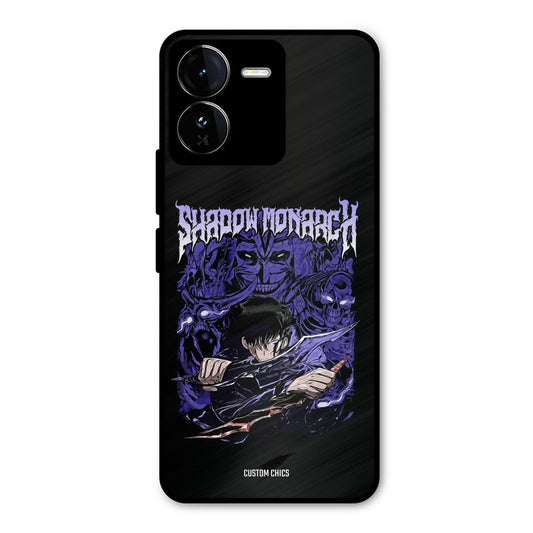 Shadow Monarch iQOO Z9 Mobile Back Cover - Anime PrintShield Case