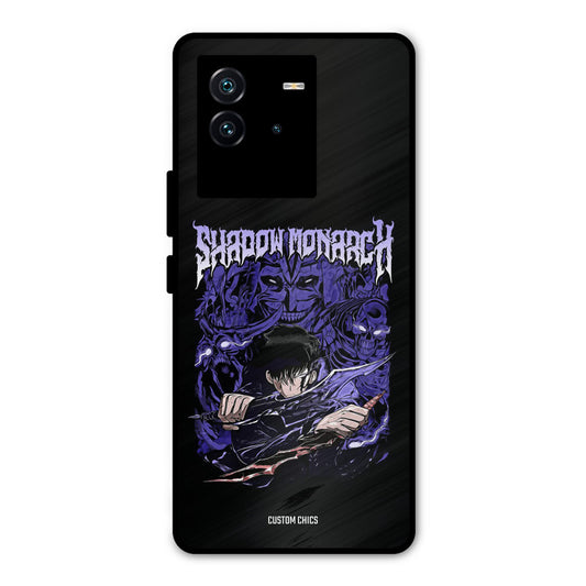 Shadow Monarch iQOO Neo 6 5G Mobile Back Cover - Anime PrintShield Case