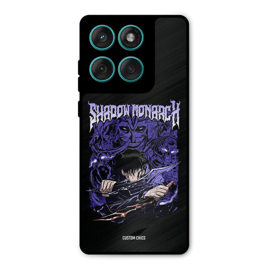 Shadow Monarch Motorola Edge 60 Mobile Back Cover - Anime PrintShield Case