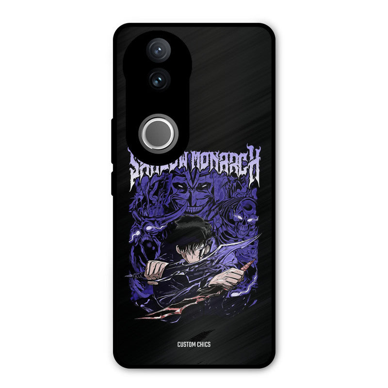 Shadow Monarch Vivo V50 Mobile Back Cover - Anime PrintShield Case