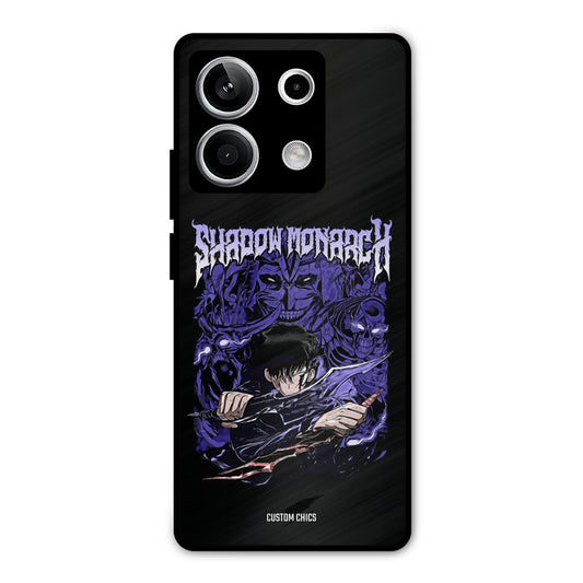 Shadow Monarch Redmi Note 13 5G Mobile Back Cover - Anime PrintShield Case