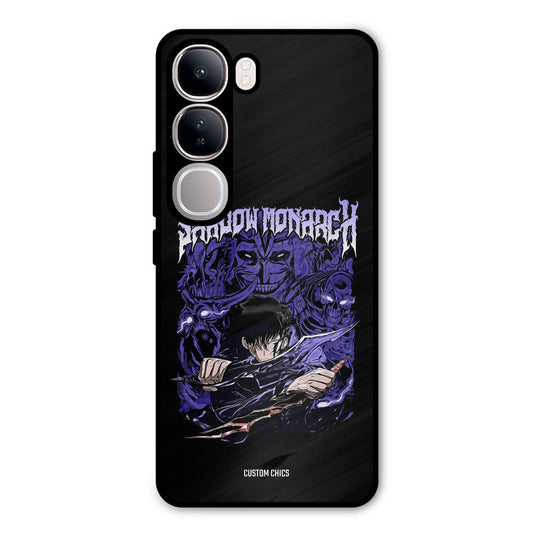 Shadow Monarch Vivo Y300 Mobile Back Cover - Anime PrintShield Case