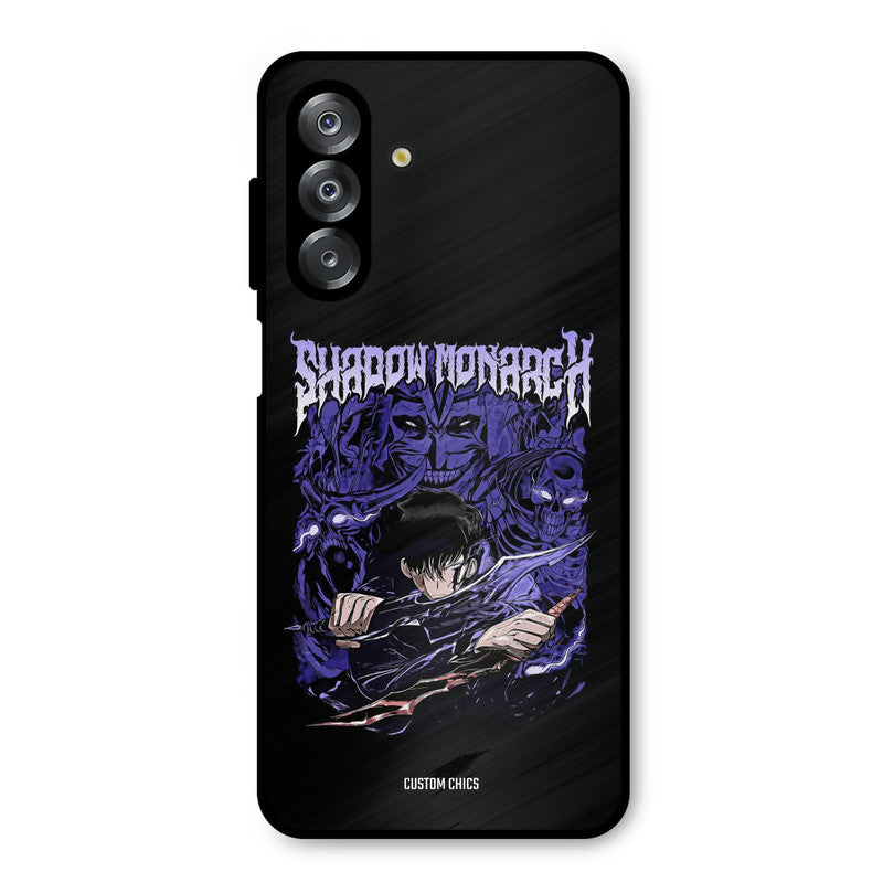 Shadow Monarch Samsung Galaxy A17 Mobile Back Cover - Anime PrintShield Case