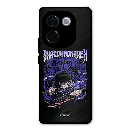 Shadow Monarch iQOO Z9s Pro Mobile Back Cover - Anime PrintShield Case