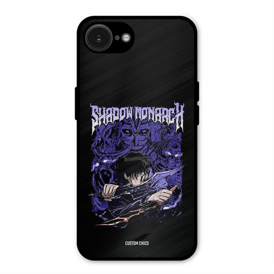 Shadow Monarch iPhone 16e Mobile Back Cover - Anime PrintShield Case