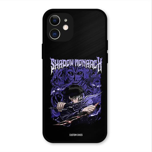 Shadow Monarch iPhone 12 Mobile Back Cover - Anime PrintShield Case