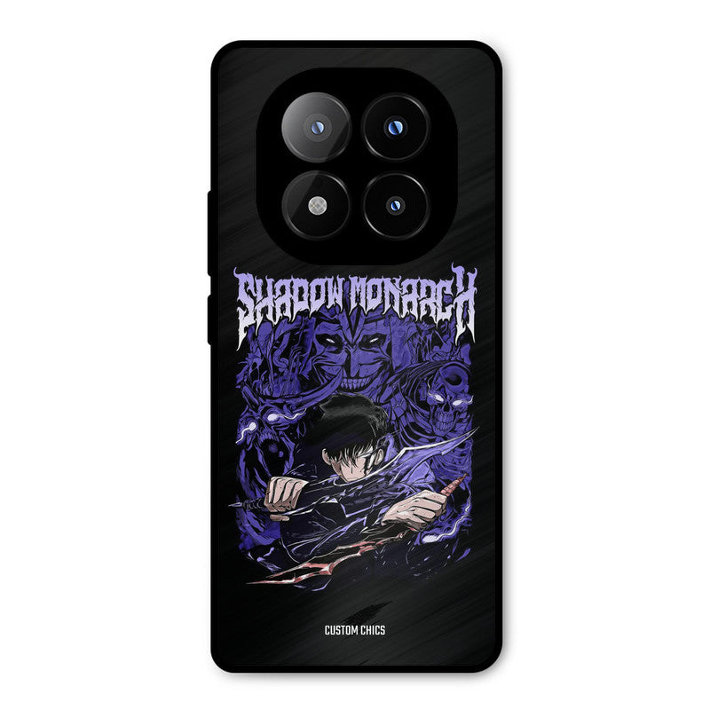 Shadow Monarch Redmi Note 14 Pro Plus 5G Mobile Back Cover - Anime PrintShield Case