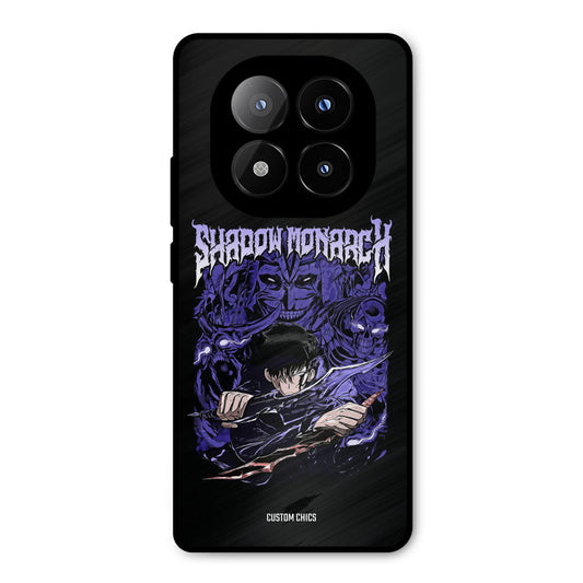 Shadow Monarch Redmi Note 14 Pro Plus 5G Mobile Back Cover - Anime PrintShield Case