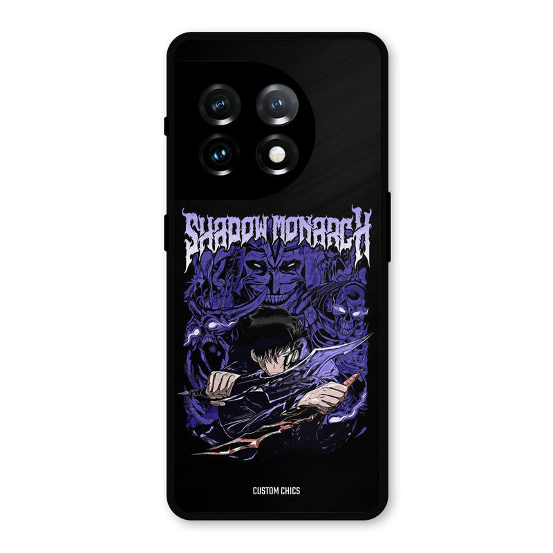Shadow Monarch OnePlus 11 Mobile Back Cover - Anime PrintShield Case