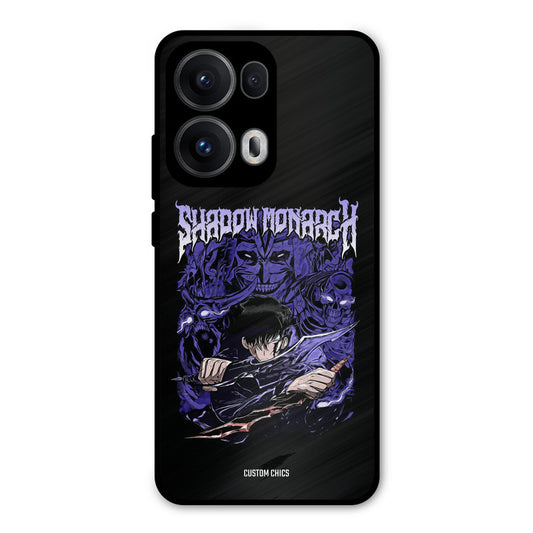 Shadow Monarch Oppo Reno 13 Pro 5G Mobile Back Cover - Anime PrintShield Case