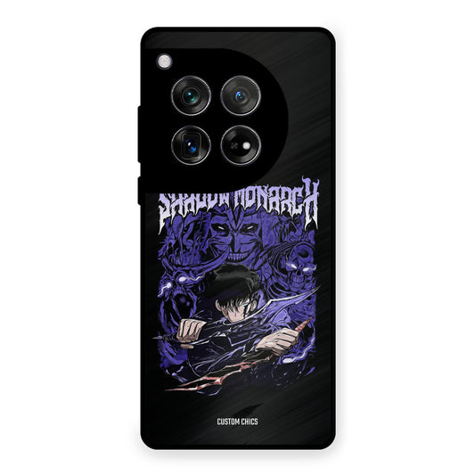 Shadow Monarch OnePlus 12 Mobile Back Cover - Anime PrintShield Case